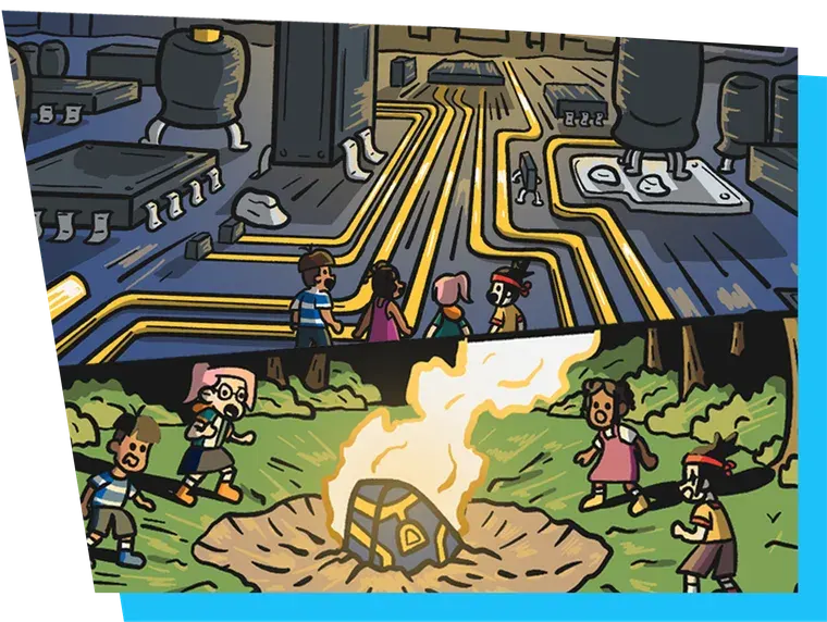 Planche de BD du magazine Wubo